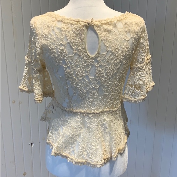 Free People Boho Chic Lace Blouse - Picture 7 of 7